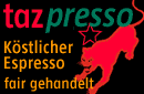 tazpresso, k�stlicher Espresso, fair gehandelt